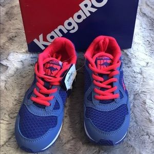 KangaROOS girls purple pink sneakers sz 13